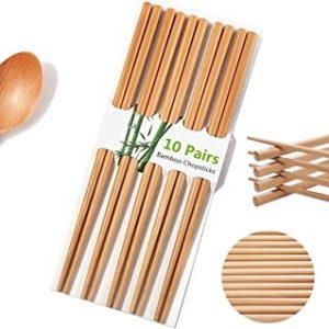 Chopsticks Reusable Chinese Natural Bamboo
