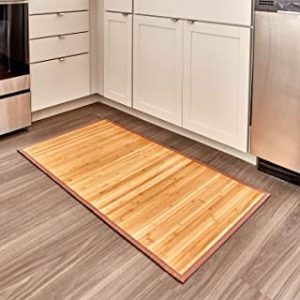 iDesign Formbu Bamboo Floor Mat Non-Skid