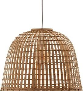 Stone & Beam Modern Round Rattan Ceiling