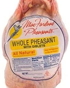 Pheasant Whole Bone-In 2 qty / 3.0 lbs. Each
